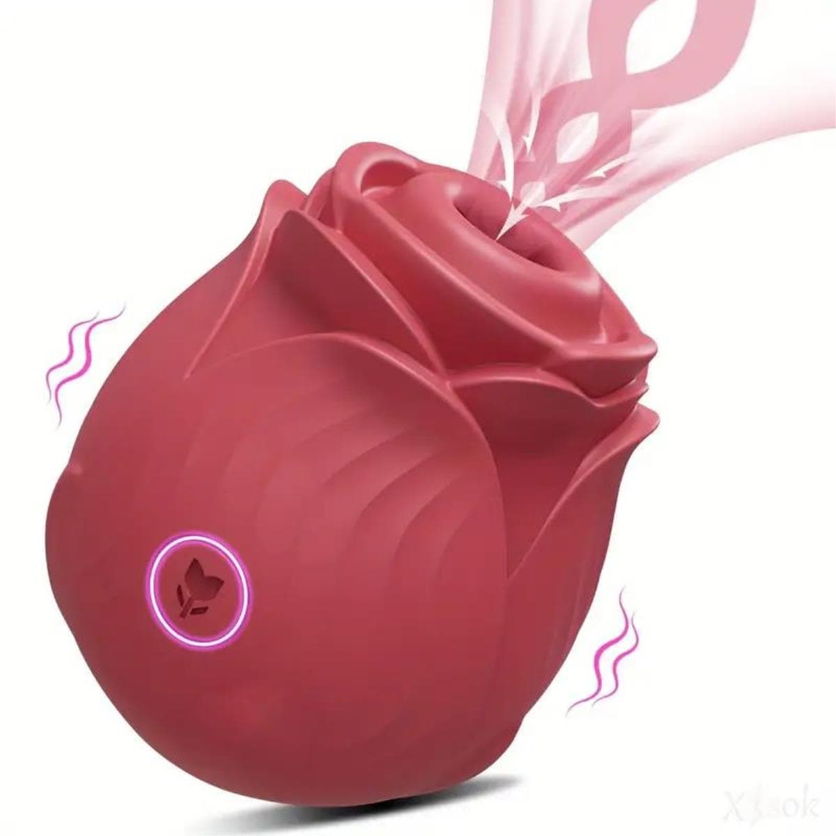 Powerful Sucking-Rose Vibrator Toy For Women Vacuum Stimulator Oral Nipple Clit Sucker Female Sex Toys Goods For Adult