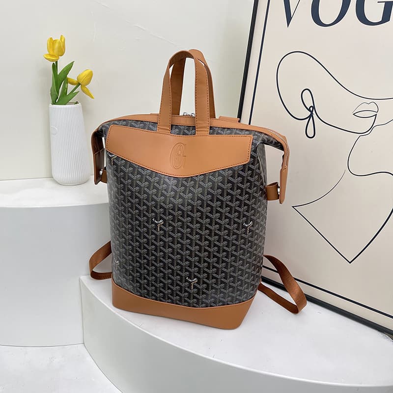 Sac à dos Cisalpin grande capacité, style business casual, à motif floral, idéal pour les déplacements. Sacoche/Sacoche à main.