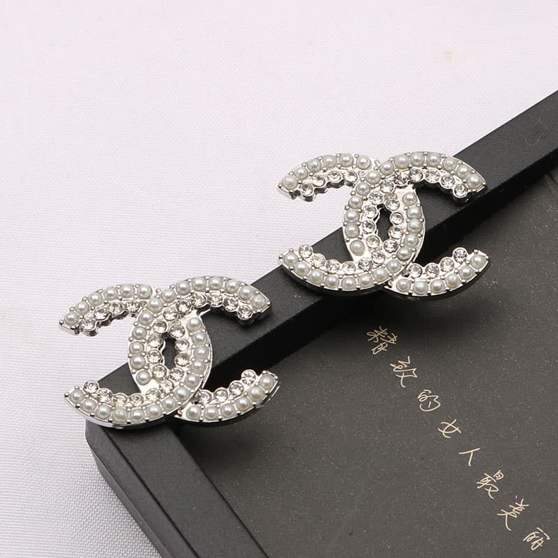 Mode Luxus Classique Rétro Tägliche Ausgehparty Elegante Ohrringe Mit Diamanten and Perlen