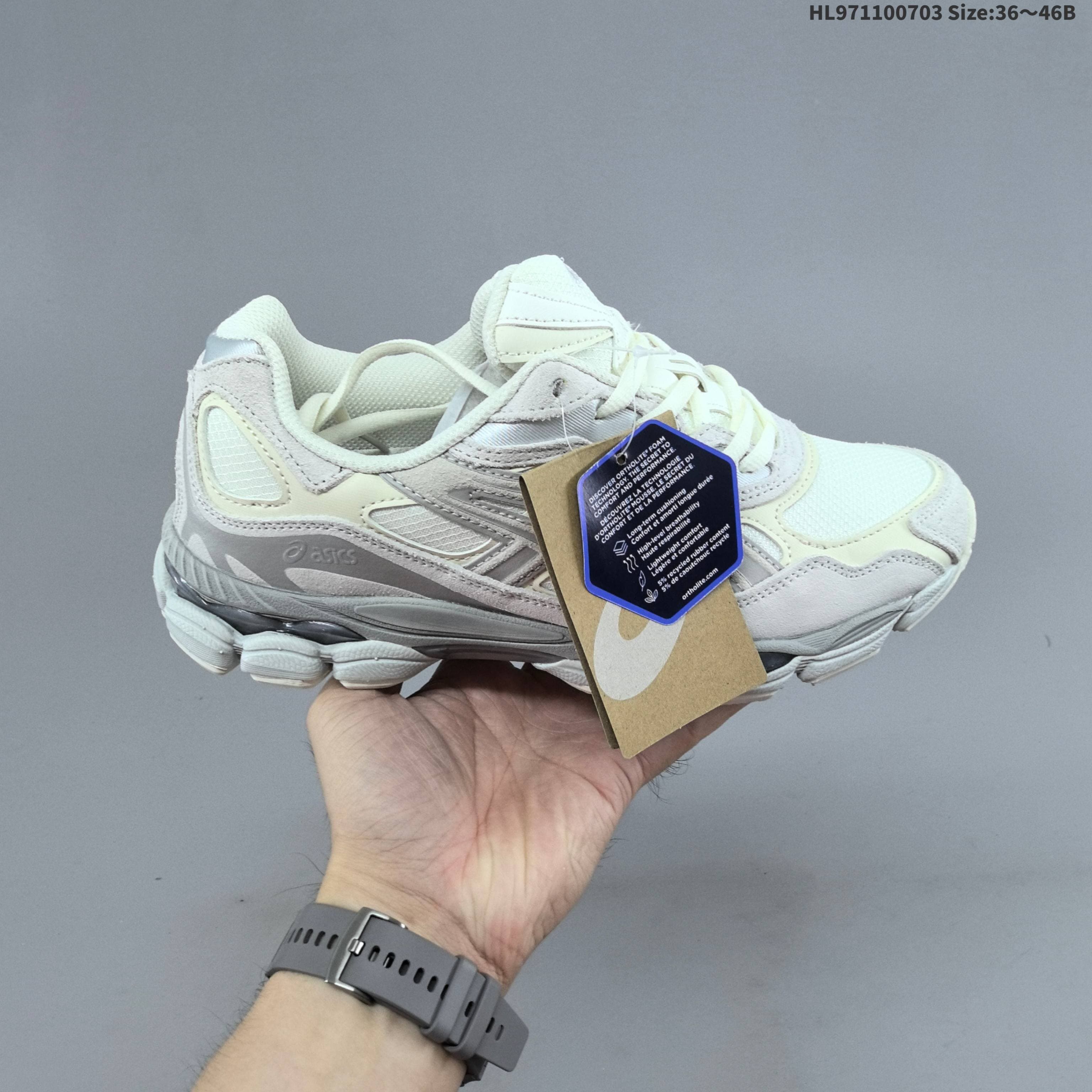 Chaussures de running Asics NYC Gels NYC Sneakers Cream Solar Power Pure Sier Outdoor Sneakers Sports Athleisure Trainers Fashion Daily Outfit