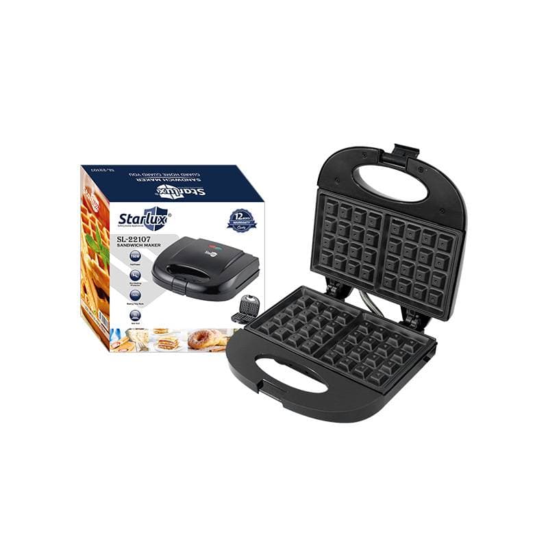 AgileLife Portable Household Breakfast Maker, Multi-functional European-style Waffle Maker, Double-sided Heating For Baking Sandwiches
