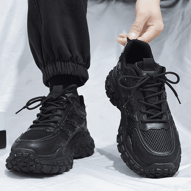 Men’s Shoes new black sports and leisure work work waterproof anti slip wear resistant labor insurance