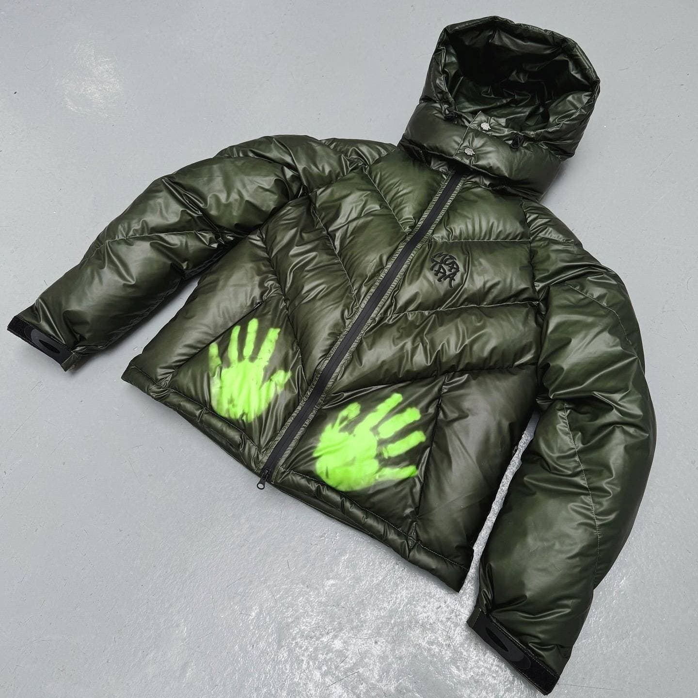 Unisex Streetwear Padded Cotton Jacket Trendy Oversized Zip-Up Hoodie Winter Fashion Coat For Men & Women