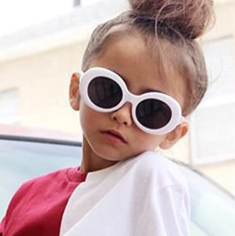 Mother&Kids Round children's sunglasses Fashion colorful children's sunglasses cute glasses for boys and girls