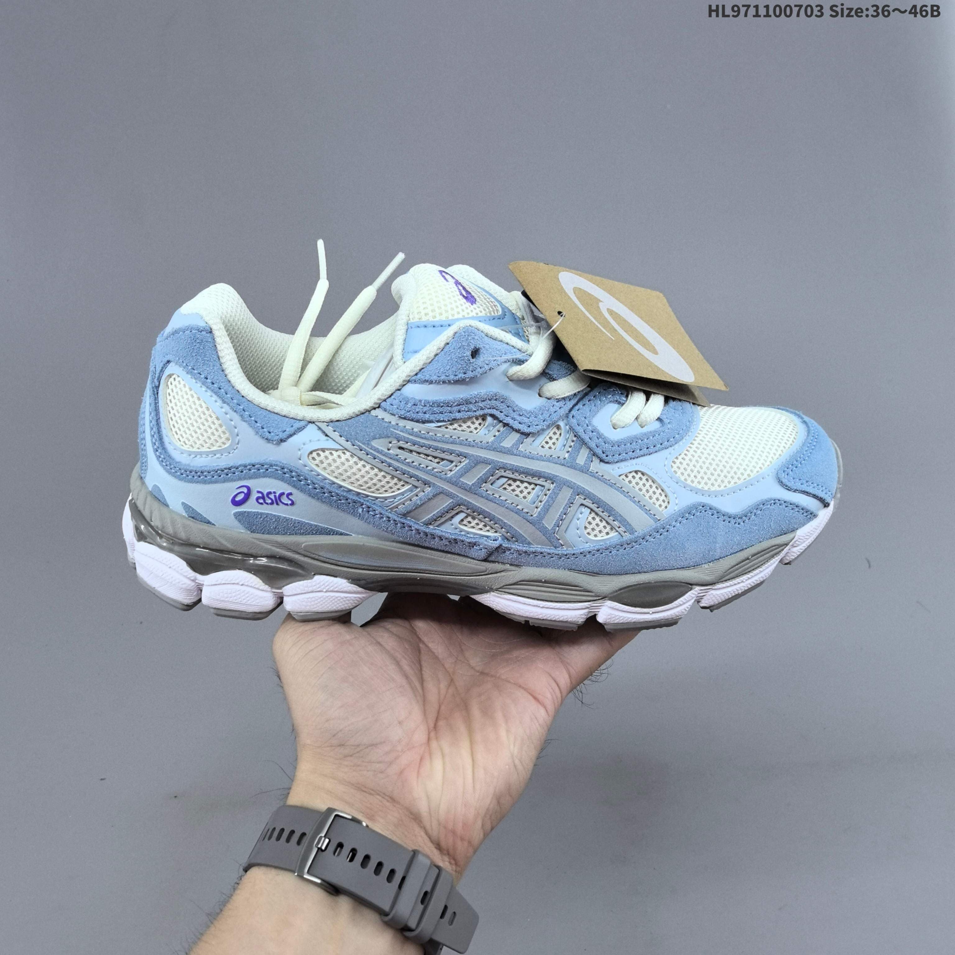 Chaussures de running Asics NYC Gels NYC Sneakers Cream Solar Power Pure Sier Outdoor Sneakers Sports Athleisure Trainers Fashion Daily Outfit