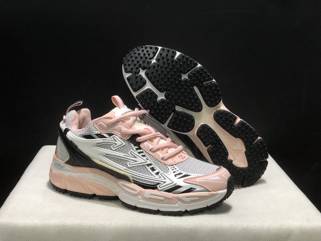 Chaussures de course unisexes Off-White Be Right Back pour adultes, baskets décontractées