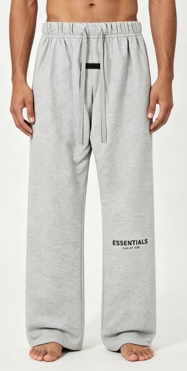 Ensemble sweat à capuche et pantalon de jogging Essentials à imprimé lettres, tenue décontractée oversize 2 pièces