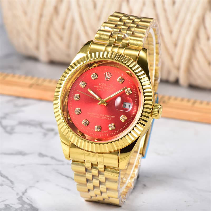 Montre à Quartz de luxe pour hommes, nouvelle marque populaire, étanche, calendrier, bracelet en acier