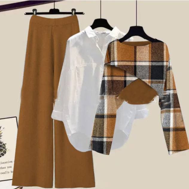 Women's Clothing Cross Border Women's Clothing Shirt Short Pants Loose Solid Color Casual Spot Suit