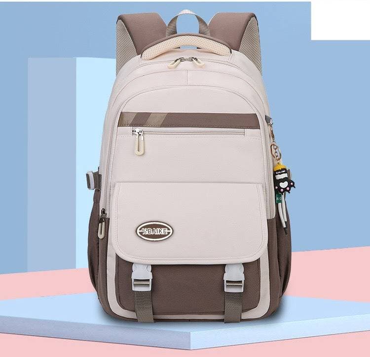 Sac à dos ergonomique et résistant de grande capacité pour étudiants, avec bretelles confortables et design élégant pour l'école et le quotidi