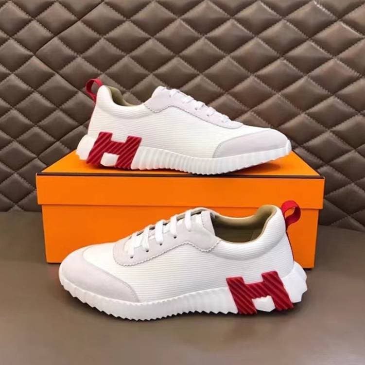 Chaussures de sport en cuir de vachette pour hommes, baskets tendance et respirantes, confortables, style célébrités en ligne