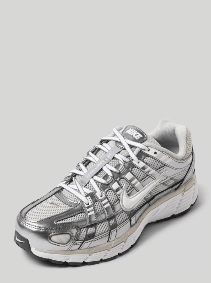 Baskets Nike P-6000 pour hommes et femmes, gris argenté IO3496-001
