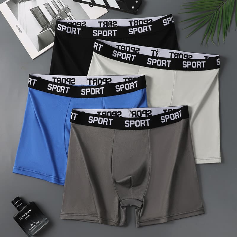 Men's Underwear Sports Underwear Fashionable And Comfortable Boxer Briefs Breathable Boxer Shorts