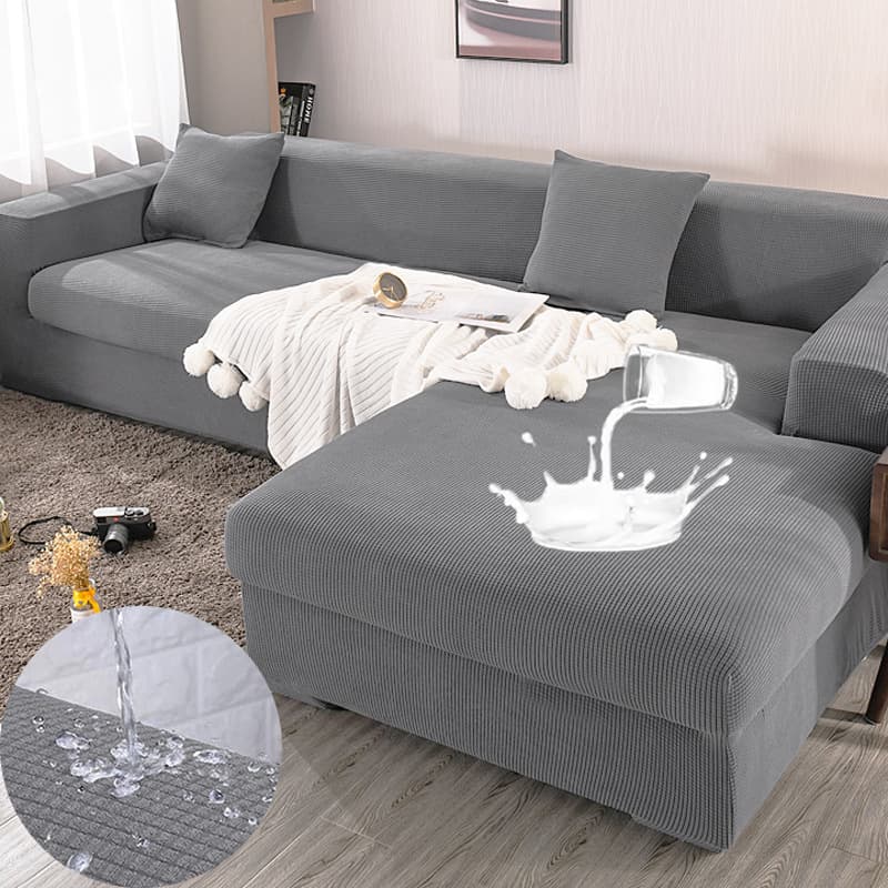 Waterproof elastic all-inclusive sofa cover anti-cat scratch pet sofa cushion cover thickened sofa cover cloth