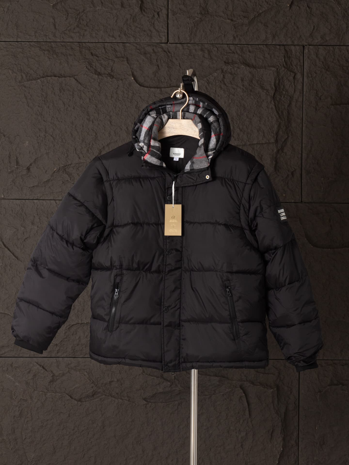 Nouvelle doudoune à capuche à manches détachables pour l'automne et l'hiver, coupe-vent et chaude