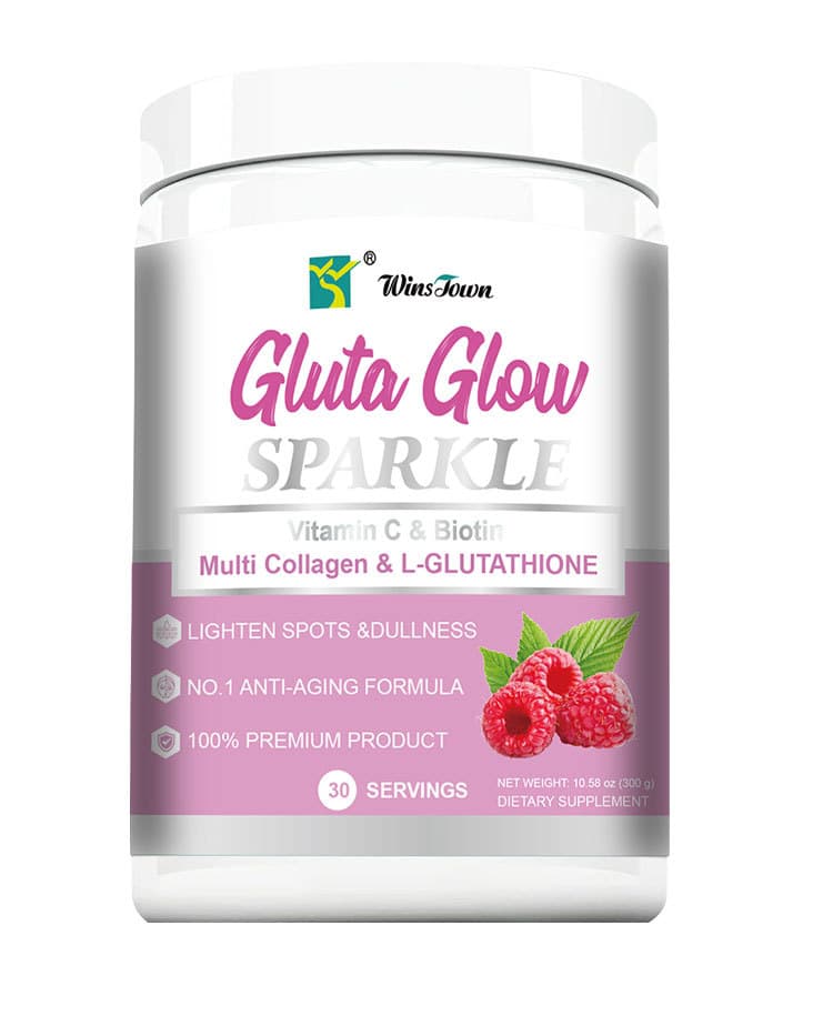 Gluta Glow Powder L-Glutathione Skin Whitening Multi Collagen