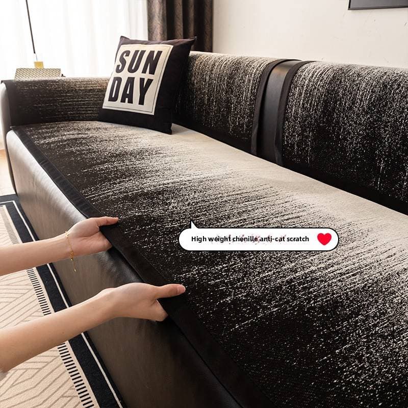 Luxury Sofa Cover With Non-Slip Design - Elegant Universal Slipcover For Couches (4-Season Use Secure Fit Soft & Stylish Machine Washable)