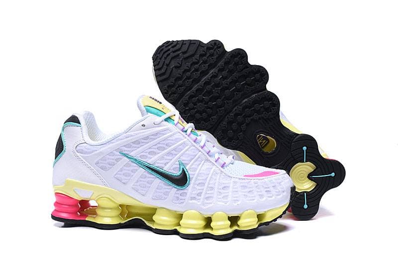 Chaussures de course pour hommes coussin d'air chaussures respirantes chaussures de Couple baskets Shox pour femmes piliers TL