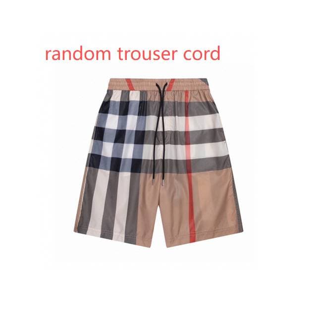 Short cargo mi-long pour homme, style sport décontracté, à carreaux color block, idéal pour la plage.