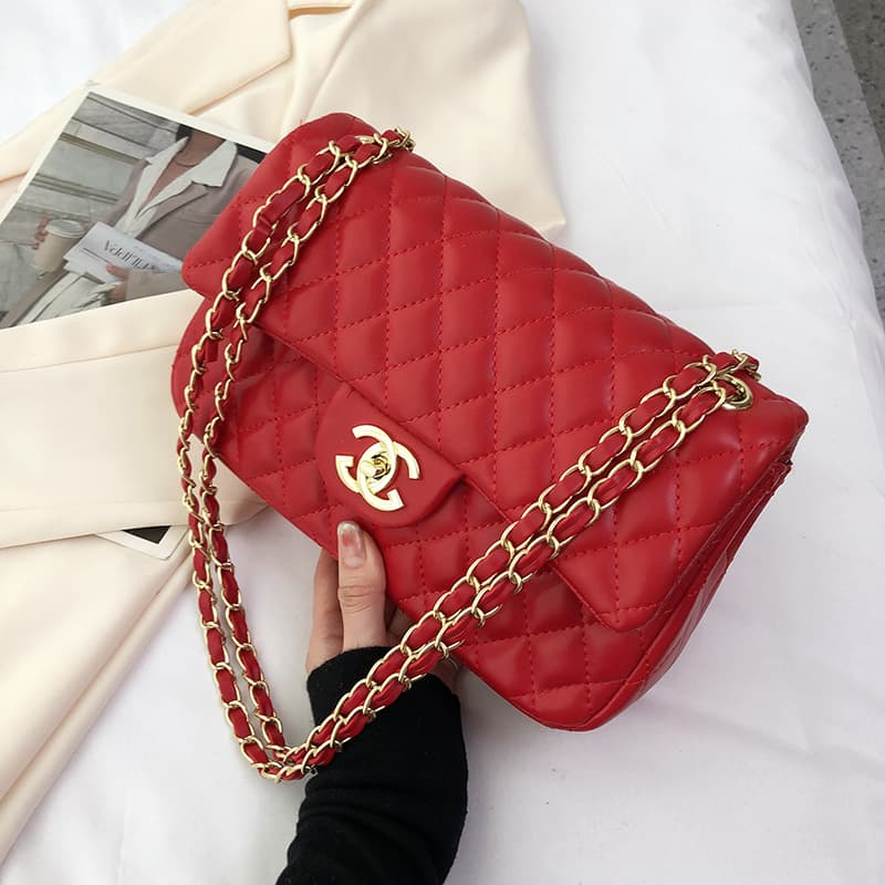 Sac à bandoulière avec chaîne Lingge polyvalent pour femmes, nouvelle mode 2024