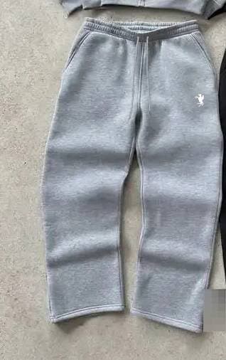Ensemble sweat à capuche et sweat-shirt tendance avec logo poney et poches pour homme 2026