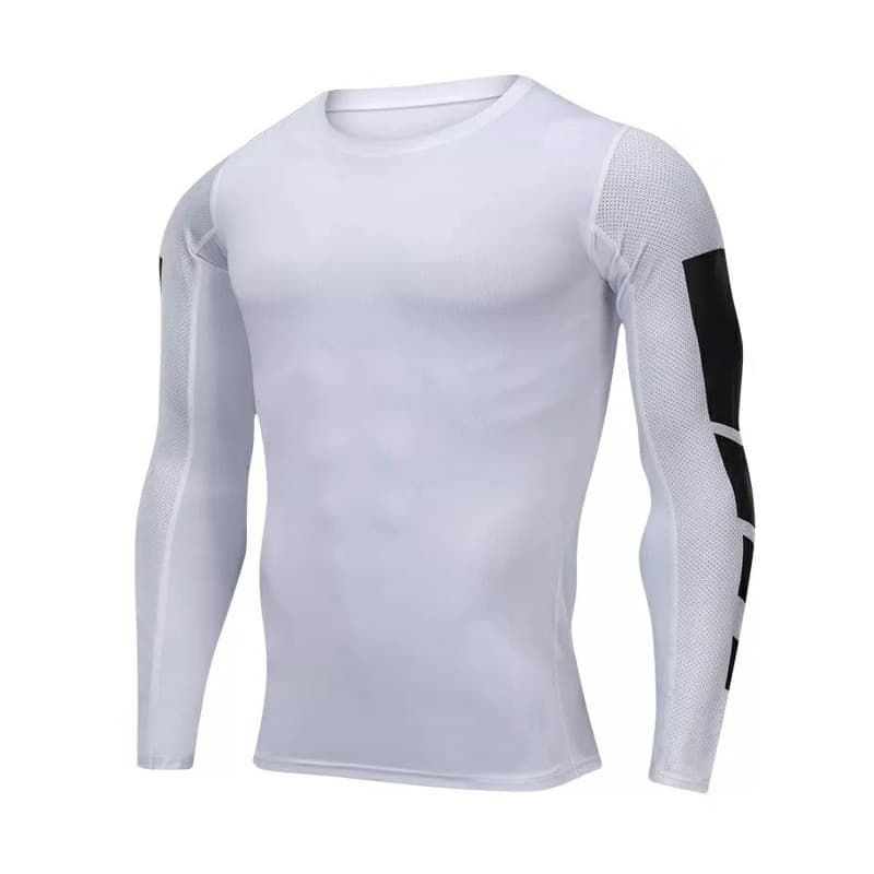 Men's clothing Bodysuit men's quick drying breathable sports primer Compression clothes Football basketball running long sleeve