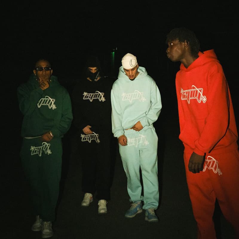 Men's Clothing Loose Sweatshirt Hip Hop Streetwear Pullover Set Casual Tops