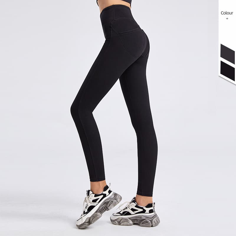 Women's High Waist Gray Jeans Small Foot Pencil Pants Elastic Trendy Tight Slimming Casual Pants
