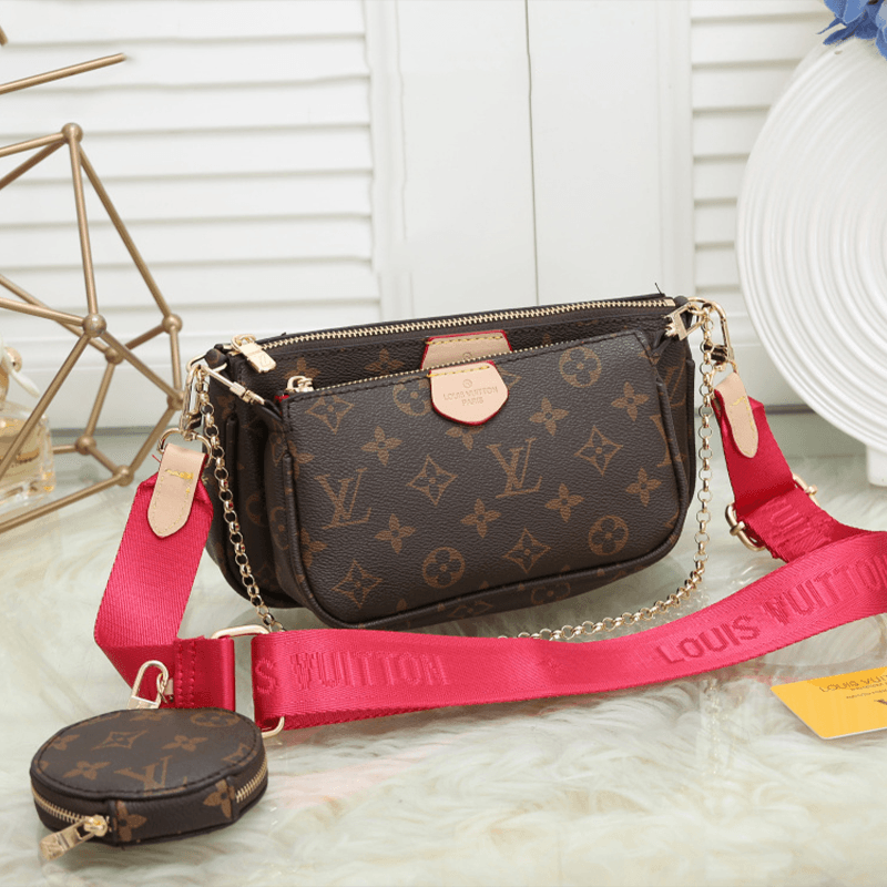 Nouveau sac à main de luxe haute couture pour femme, sac Mahjong trois en un, sac à bandoulière, sac à chaîne