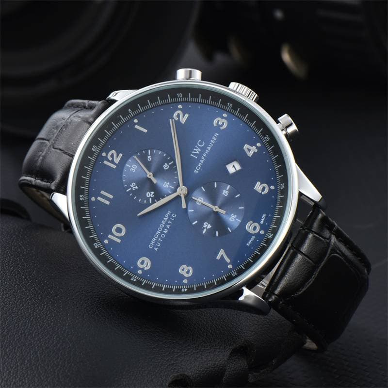 【 Marque de luxe 】 Montres pour hommes simples et polyvalentes, montres à quartz d'affaires à la mode et décontractées, montres à quartz ave