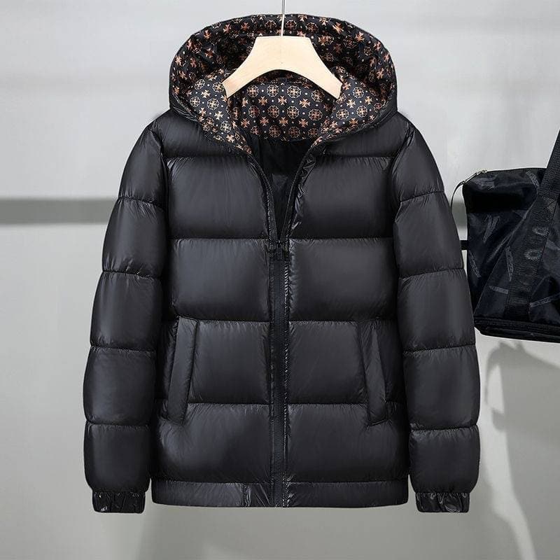 Men's Clothing New Fashionable And Breathable Knitted Patchwork Hooded Lightweight And Versatile Jacket From The Same Series As The Big Brand