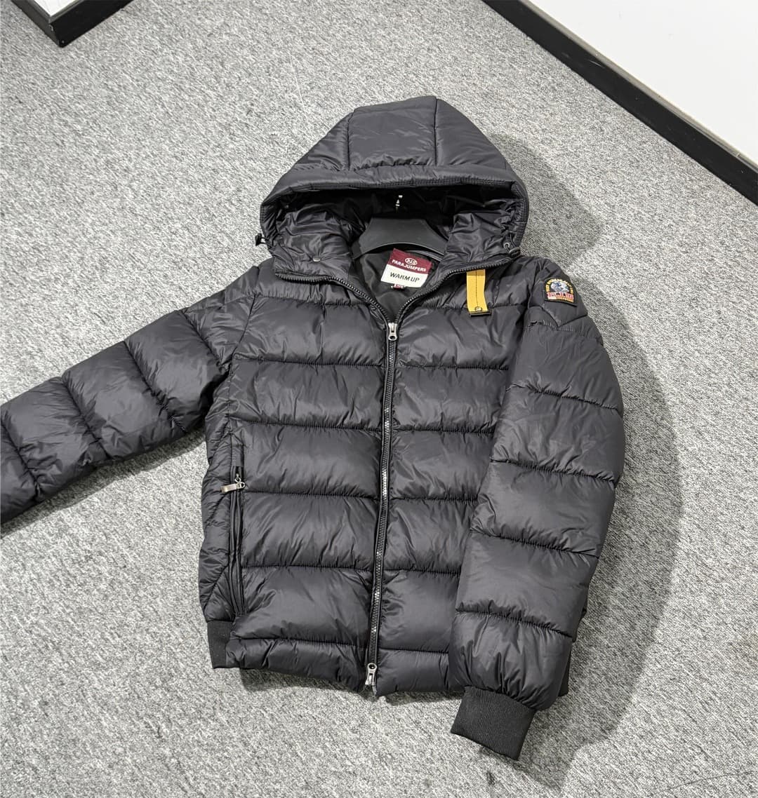 Doudoune à capuche pour femme PJS, manteau d'hiver chaud et matelassé avec empiècements aux épaules, fermeture éclair décontractée