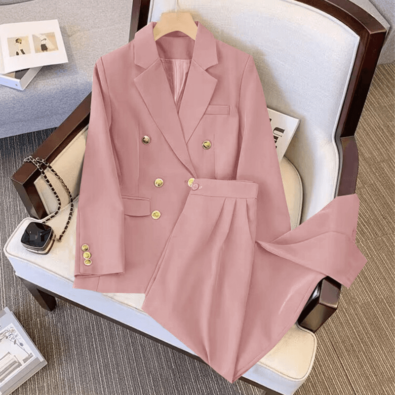 Women's Clothing Suit For Women Lazy Style Casual And Versatile Suit