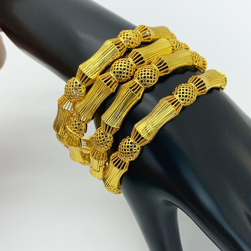 Dubai copper women's thin bracelet black African bride bracelet bracelet Vietnam sand gold bracelet manufacturer wholesale