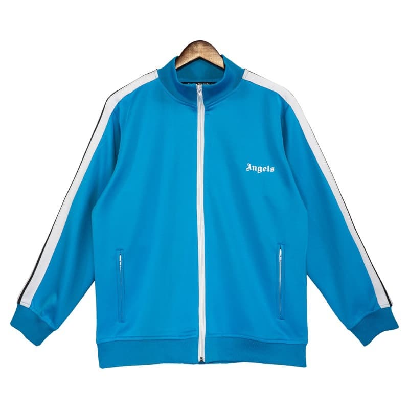 Veste de sport à rayures arc-en-ciel avec fermeture éclair et palmier, uniforme scolaire pour homme, nouvelle version 2025