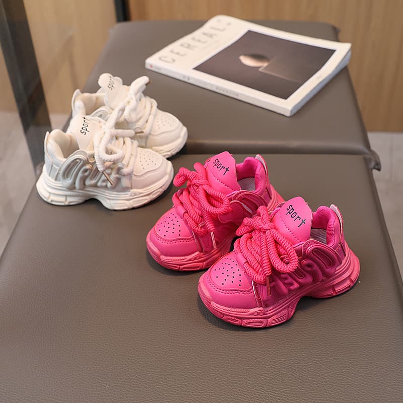 Mother & Kids Sports Shoes Children's Letter Fashion Trend Student Shoes