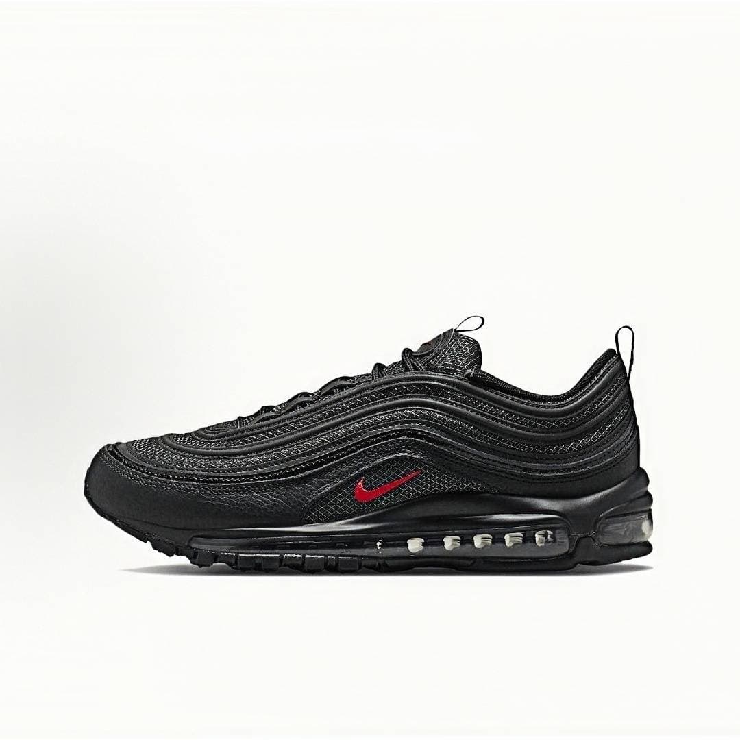 Chaussures Nike Air Max 97 pour homme et femme, triple noir et blanc, Sean Wotherspoon T, baskets d'extérieur, pointures 36-45