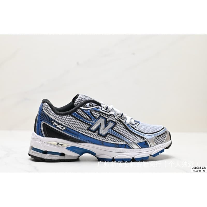 Nouvelles baskets Pure Original Mesh Nb740, polyvalentes, pour papa et couple, unisexes