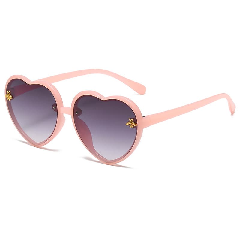 Kids'sunglasses New fashion children's love sunglasses baby men and women UV protective sunglasses children personality sunglasses