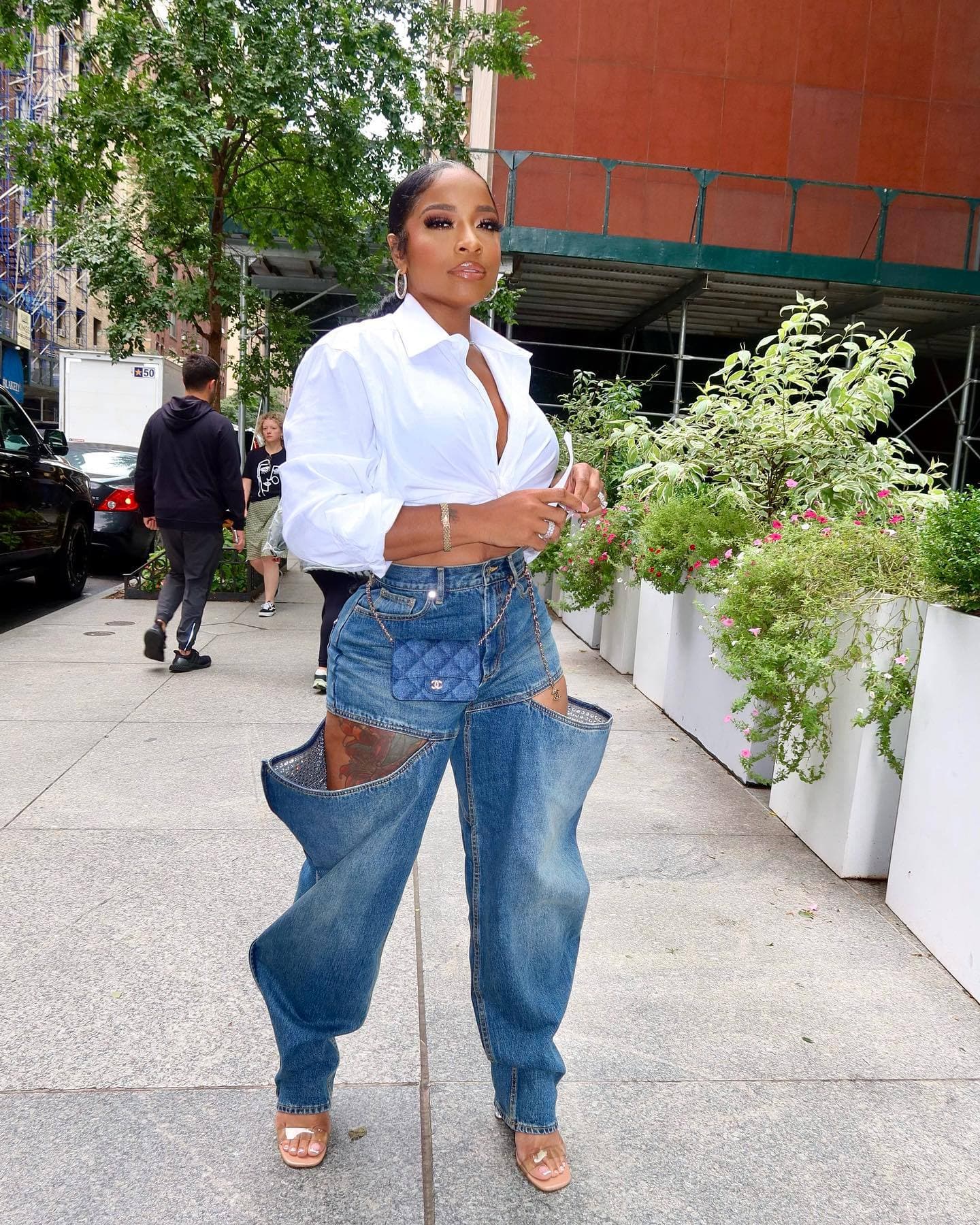 Women's Fashion Fashion Stretch Jeans