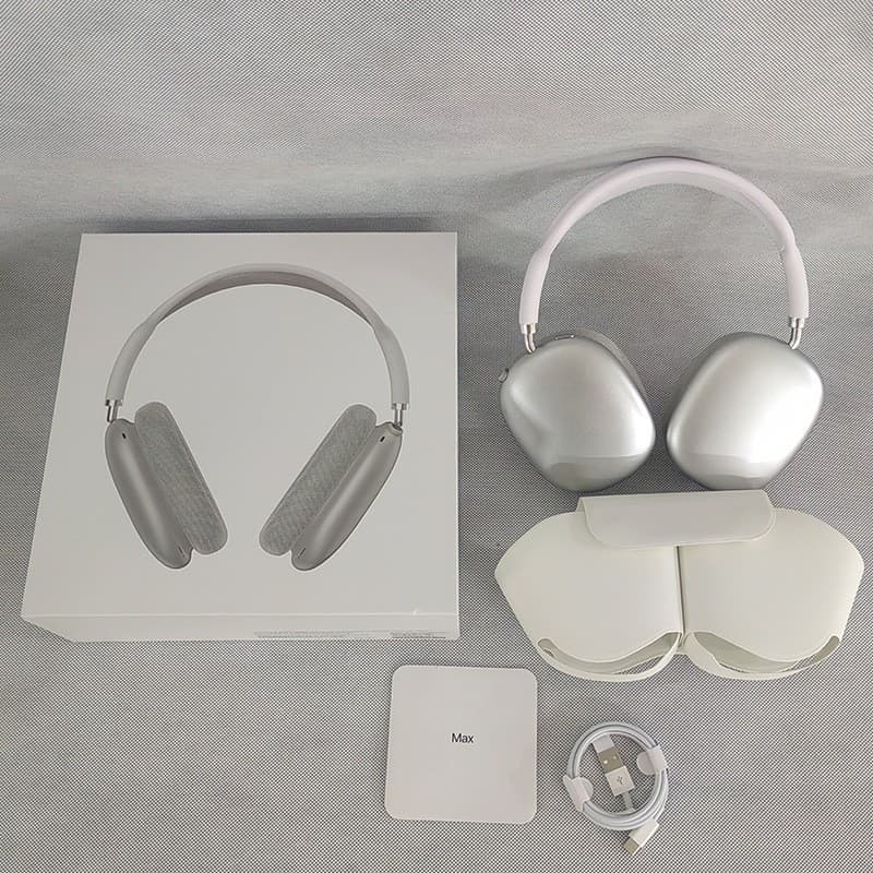 Casque Bluetooth supra-auriculaire Huaqiangbei neuf à réduction de bruit active, avec oreillettes magnétiques.