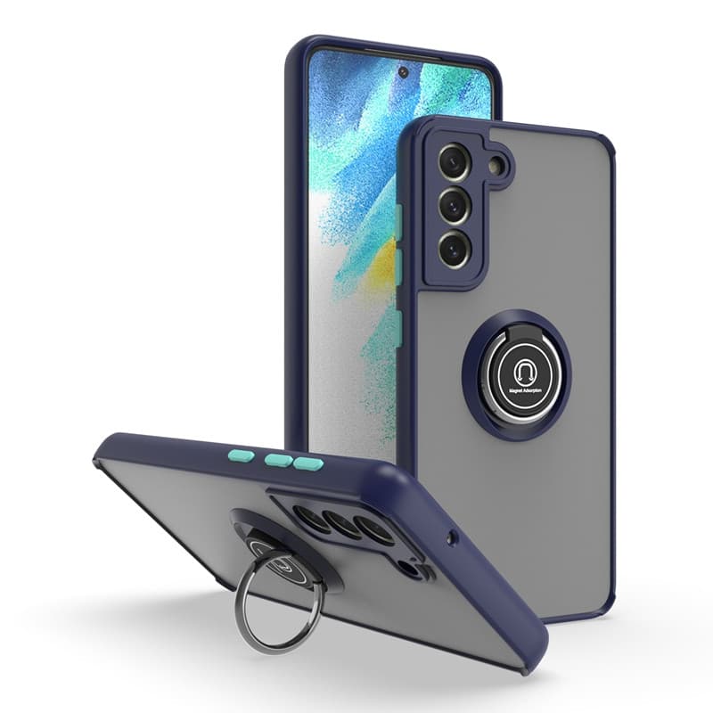 Shockproof Magnetic Case For Samsung Galaxy A02s A03 A13 A14 A20 A21 A23 A24 A25 A30 A31 A32 A33 A42 A50 A51 A53 A54 A71 A73 A81 A91 Cover Ring Holder