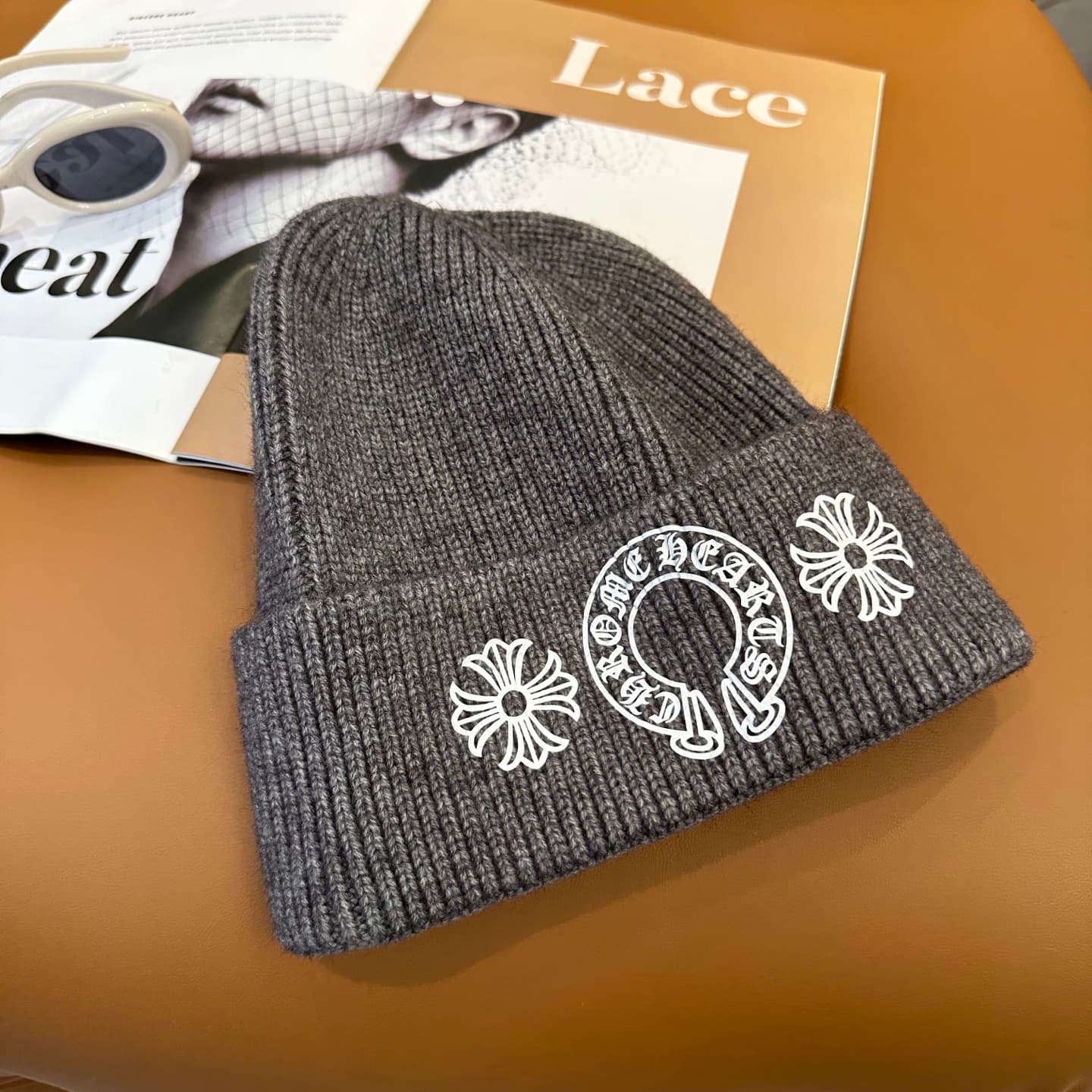 Bonnet de luxe tendance pour hommes et femmes, design classique, nouveau bonnet tricoté automne/hiver, chaud et confortable