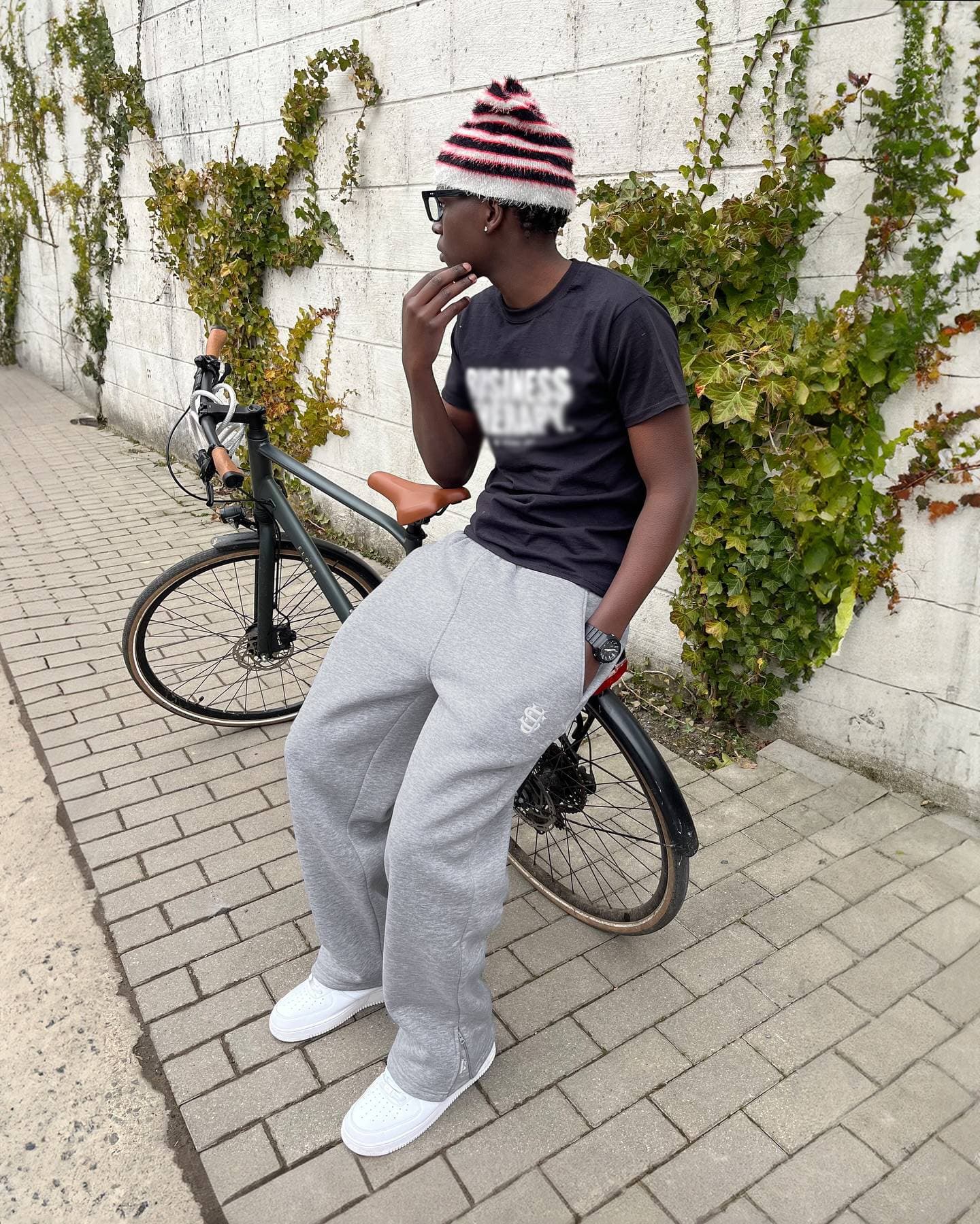 2025 New Popular S Embroidery Print Series Youth Couple Casual Wide Leg Pants