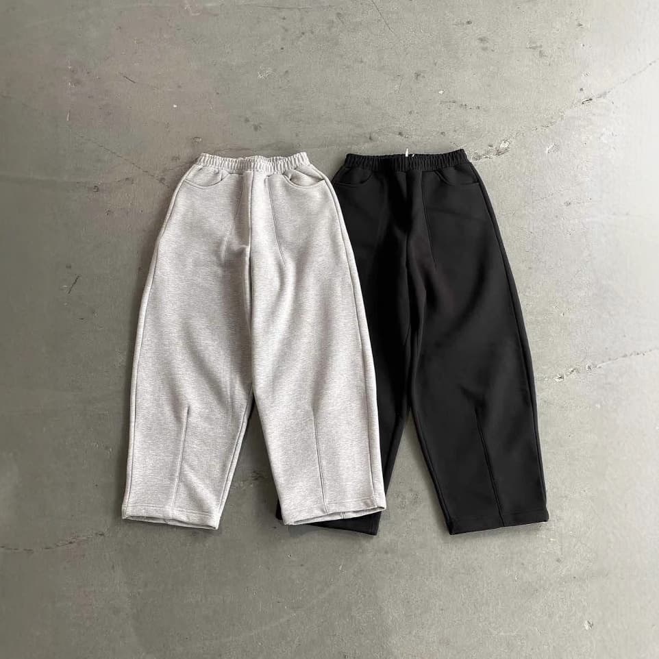 European And American Street Casual Simple Fashion Solid Color Loose Sports Sweatpants Men's Trousers
