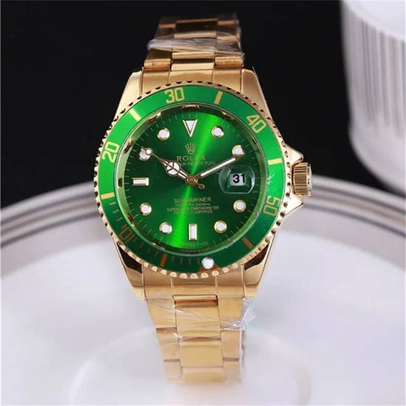 Sea-Dweller Montre pour homme étanche en métal vintage classique avec succès à quartz 37 mm