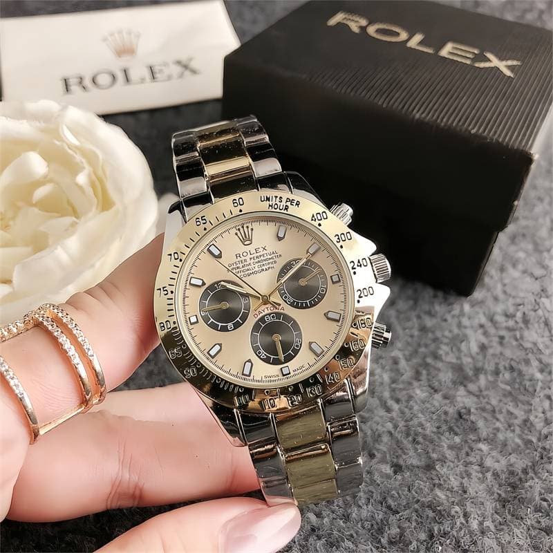 【Marque de luxe】 Montre à quartz étanche à plusieurs cadrans pour hommes d'affaires et de loisirs de mode rétro