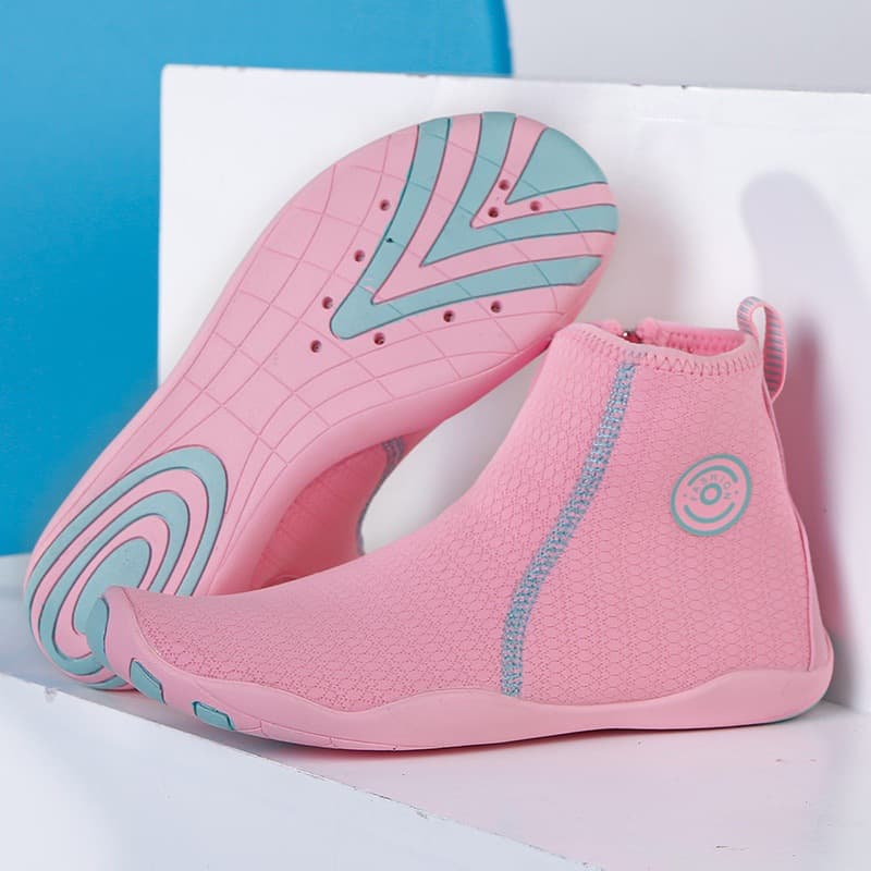 Unisex Shoes Summer Outdoor High Top River Tracing Shoes Beach Wading Quick Drying Shoes Non Slip Diving Swimming Shoes Sea Surfing Shoes