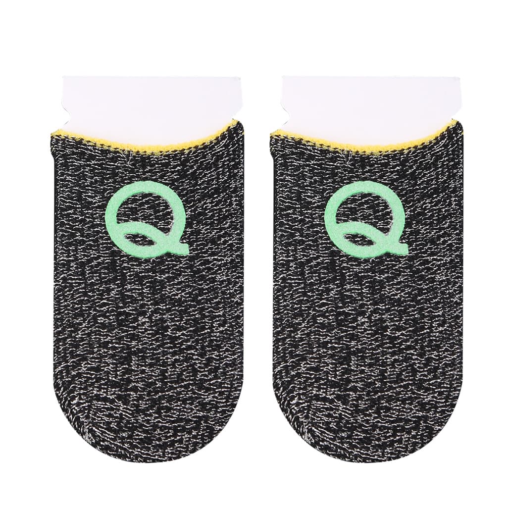 1Pairs Mobile Game Controller Finger Sleeve Sets Anti-Sweat Breathable Touchscreen Finger Sleeve For PUBG Mobile Games