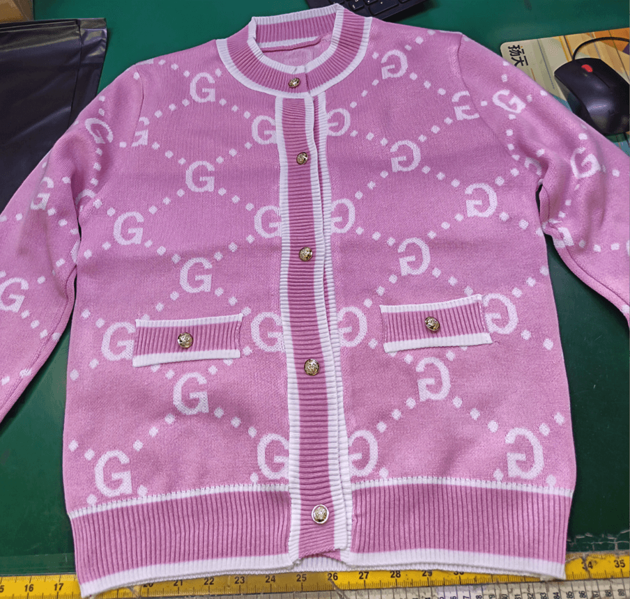 Gilet rose en grosse maille pour femme – Pull court ouvert sur le devant, doux et élégant (S/M/L/XL, Printemps)